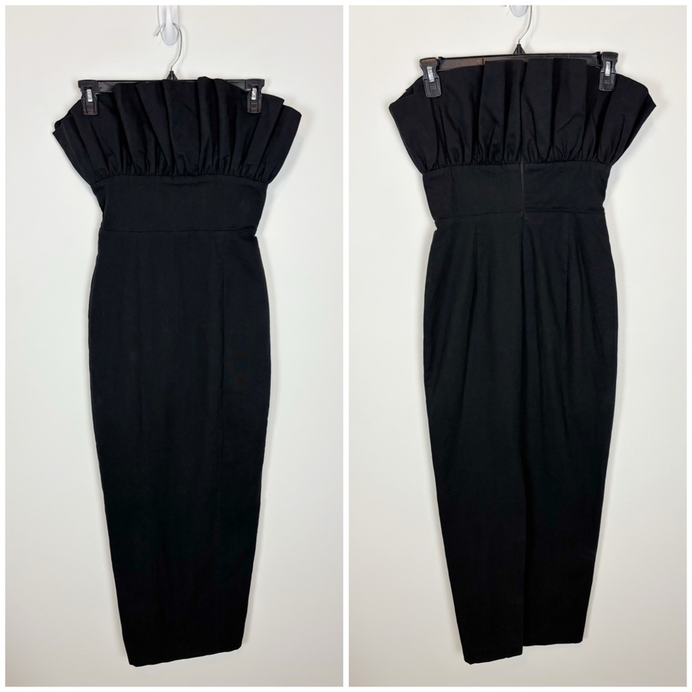 SAU LEE Noah Gown in Black Size 6 - Picture 2 of 11